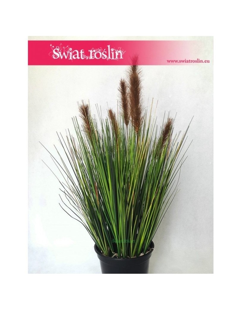 Trawa doniczkowa, Trawa sztuczna Foxtail – Grass Foxtail Brown, Trawa Foxtail brązowa, Sztuczna trawa 1